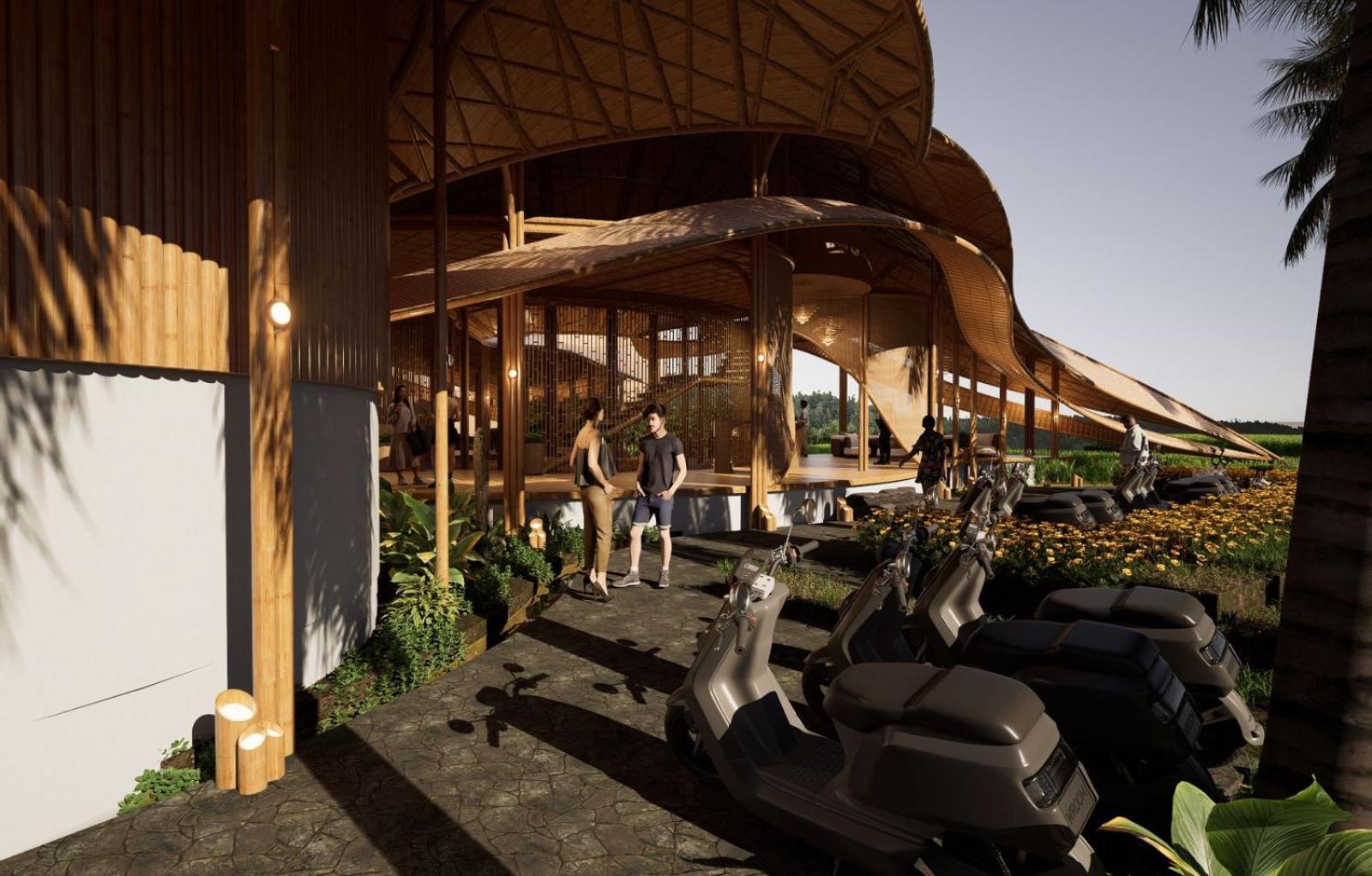 Green Lander Ubud Exterior foto